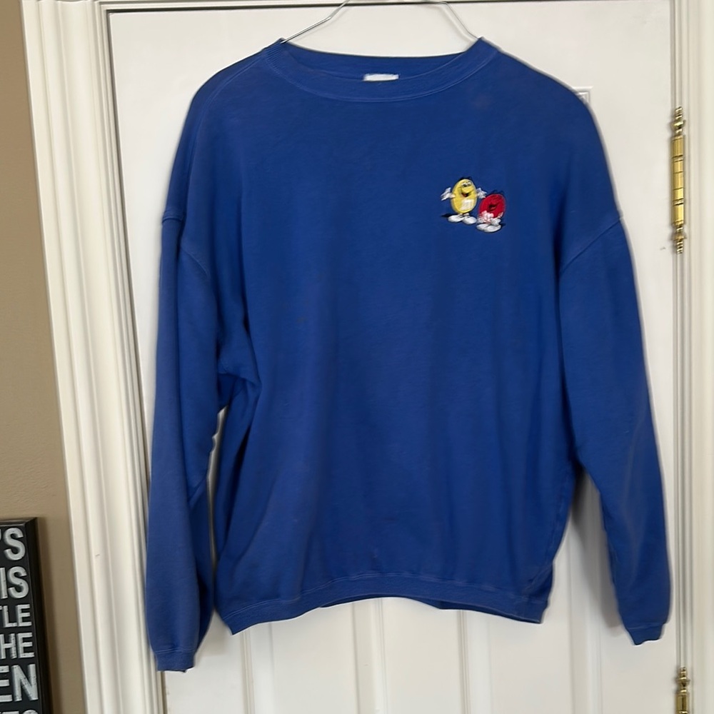 Blue M&M's Men's Sweater
